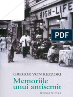 Gregor Von Rezzori - Memoriile Unui Antisemit
