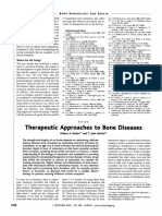 Therapeutic Approaches T o Bone Diseases: (30) ), Results in Morphologically