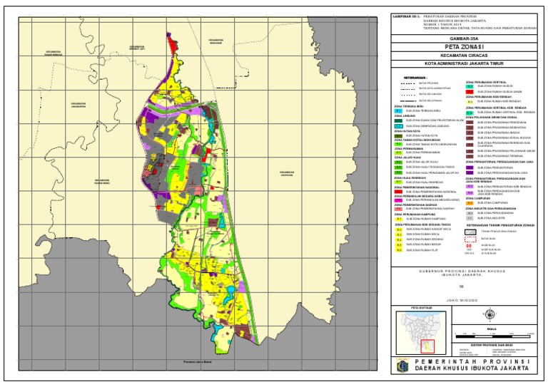 3.1.35. Peta Zonasi Ciracas (Jakarta Timur) | PDF