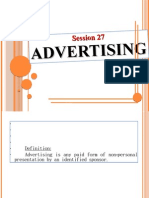 Session 27 Advertising