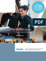Studying in Germany" Brochures, Published by Daad