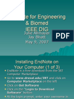 Endnote For Engineering & Biomed Ieee Dig