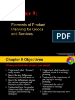 Elements of Product Planning For Goods and Services