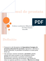 Adenomul de Prostata