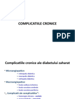 Diabetul Zaharat Complicatii Cronice