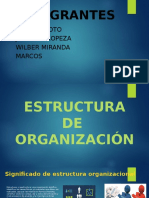 Tipos de Estructura de Organizacion