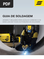 Guia de Soldagem Arames Tubulares Todas as Posições