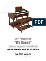 B's Knees XS Manual