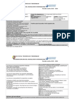 Plantilla de Planificación Unidad 5-Primer Año BI