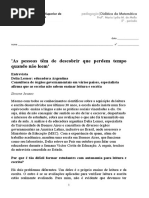 As Pessoas Precisam Saber Délia