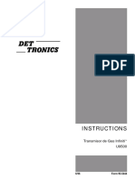 Manual Transmisor de Gas