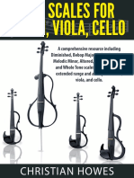 Jazz Scales For Violin Viola Cello