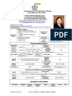 (Form 2) Ewha GSIS Application Form Completed