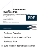 Energy and Environment Business Plan