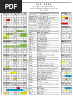 SBCM Academic Calendar (2016-2017)