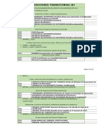 Disposiciones Transitorias