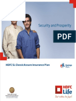 HDFC SL-ClassicAssure-Insurance-Plan PDF