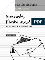 Sarah Plain and Tall Bookfile