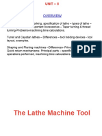 Lathe Part I