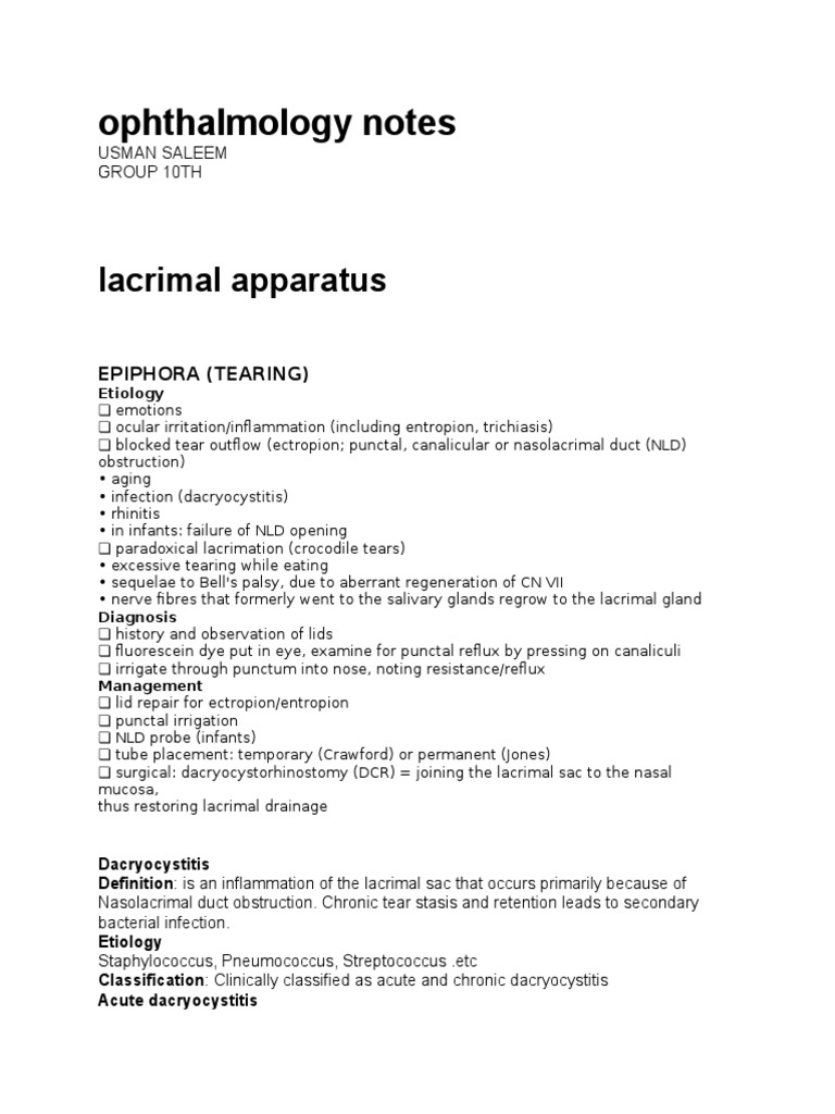 Sample Chart Notes For Optometry 