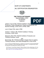 Theory of Constraints International Certification Organization