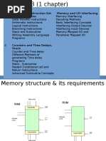 CH 3: 8085 Instruction Set Memory and I/O Interfacing