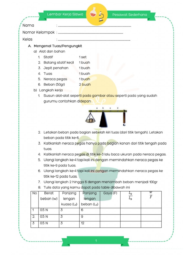 Lks Pesawat Sederhana