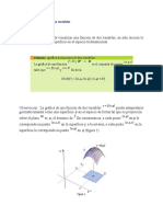 Gráfica de Funciones de Dos Variables