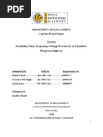 Download Feasibility Study by Mohd Fahad SN31735312 doc pdf