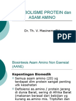 Metabolisme Protein Dan Asam Amino