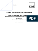 Guide To Synchronising and Load Sharing PART 1 - Usage of DSE Load Share Controllers in Synchronisation / Load Sharing Systems