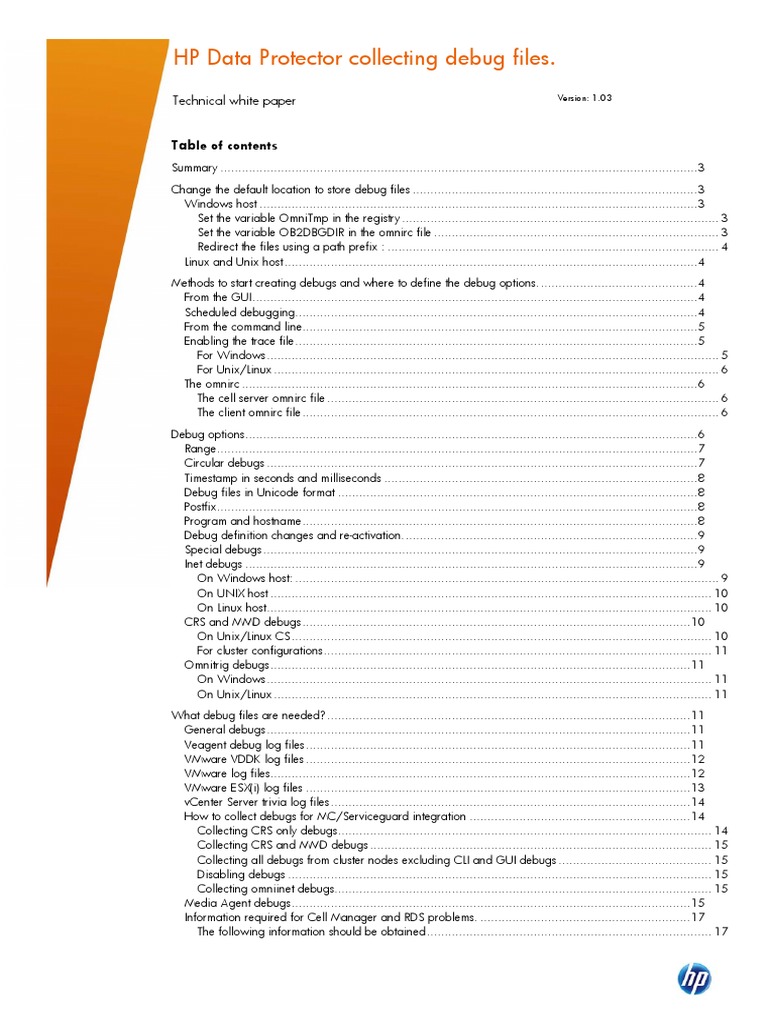 DEBUG White Paper1234554445 | PDF | Computer File | Utility Software