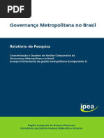 Governança metropolitana 
