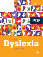 2011 - Dyslexia