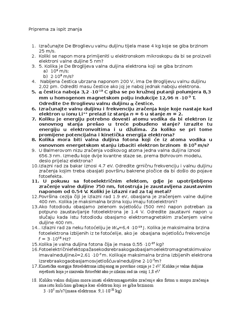 Priprema Za Ispit Znanja Fee Pdf