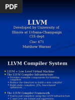 Developed by University of Illinois at Urbana-Champaign CIS Dept Cisc 471 Matthew Warner