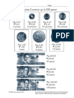 Philippine peso coin and bill values