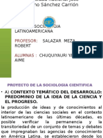 La Sociologia Cientifica