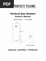 Download Perfect Flame Vertical Gas Smoker GS-2001 Owners Manual by Matthew Leingang SN31737212 doc pdf