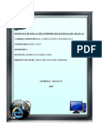 Portafolio de Integración de Las Tecnologías y Comunicación