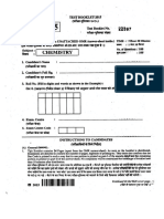 BCECE Question Papers 2015 - Chemistry