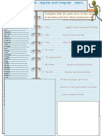 Put The Verbs in The Past Simple Complete With The Past Form of The Verb in Brackets and Turn These Sentences Into Negatives and Interrogatives