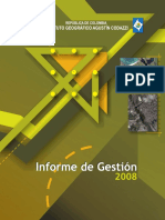 Informe Gestion 2008 IGAC PDF