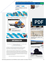 Como Instalar Visual Basic 6.0 en Windows 7 (64 Bits)