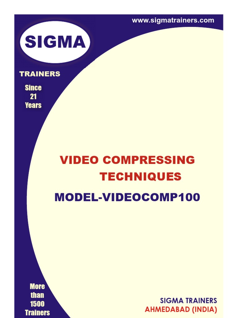 Video Compression Techniques Data Compression Video