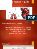 Edema Pulmonar Agudo (Resumen)