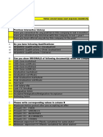 Reliance Manager Despatch TrainingCo Document Checklist