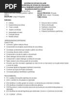 Sequencia 03 8 Ano CRÔNICA