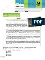 Fichaavaliacao Ciencias 7 PDF