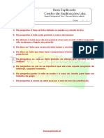 4.4 Ficha de Trabalho Discurso Direto e Indireto 1 Soluções